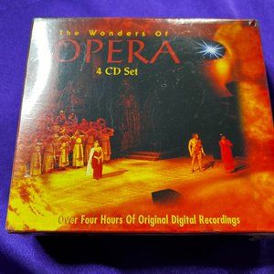 NEW📌 The Wonders of Opera 4 CD's Over 4 Hours of Original Digital Recordings